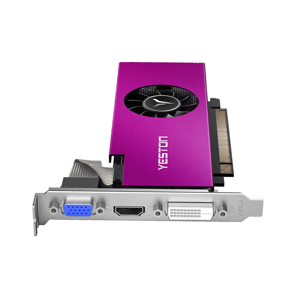 Видеокарта Yeston RX 550 RX550 4G D5 видеокарта памяти Radeon Chill 4 Гб видеокарта GDDR5 128 бит 6000 МГц VGA+ HD+ DVI-D GPU