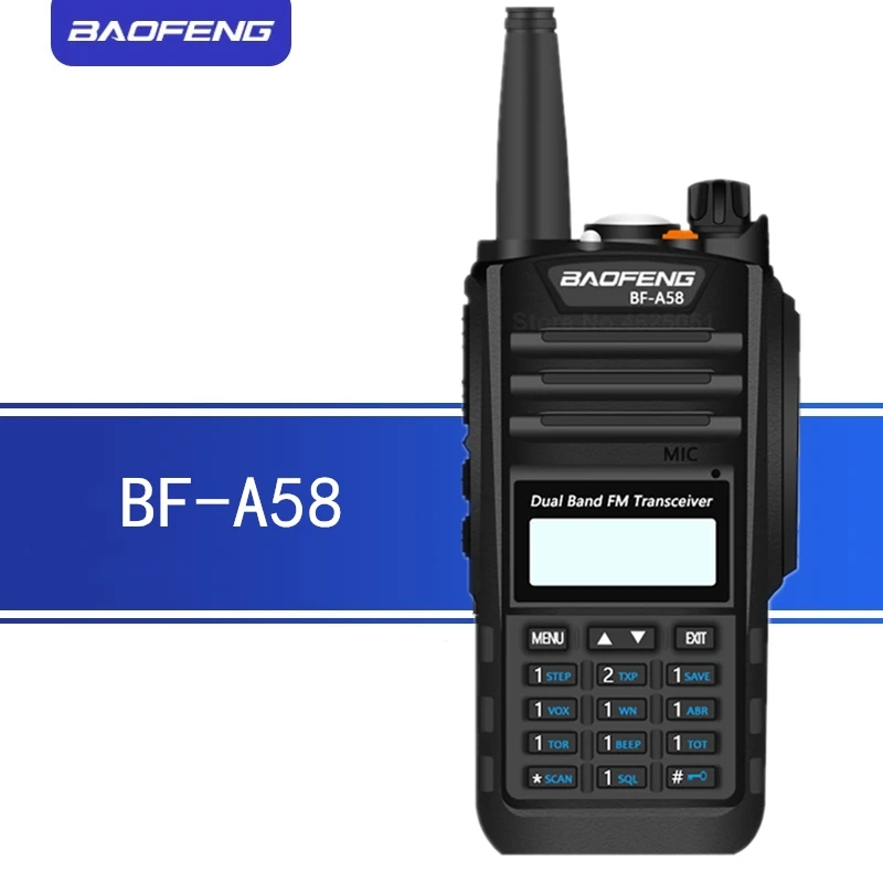 Baofeng водонепроницаемый UV-A58 рация 8 Вт UHF/VHF диапазон 5 км cb радио Двухдиапазонный