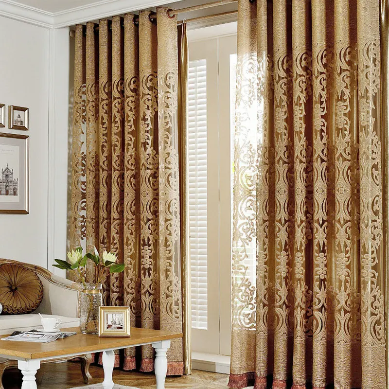 

Роскошная занавеска с вышитыми бусинами, Затемняющая Цветочная занавеска, вышитая вуаль для гостиной, спальни, украшение высшего качества