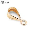 14K позолоченные бусины, зажим, пряжка, подвески, соединительные подвески, фурнитура для изготовления ювелирных изделий, рукоделие, аксессуары для ювелирных изделий