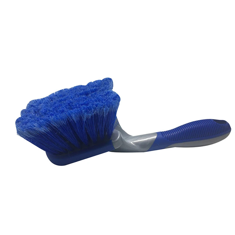 Car Wash Brush Wheel Rim Cleaner With Comfort Grip Handle Auto Clean Detailing Tools |