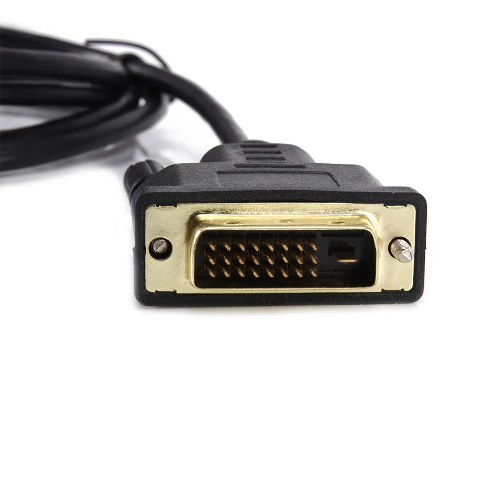 Новинка 0 3/1 8 м DVI к Micro HDMI Кабель-адаптер 24 + 1 контакт соединитель между штыревыми