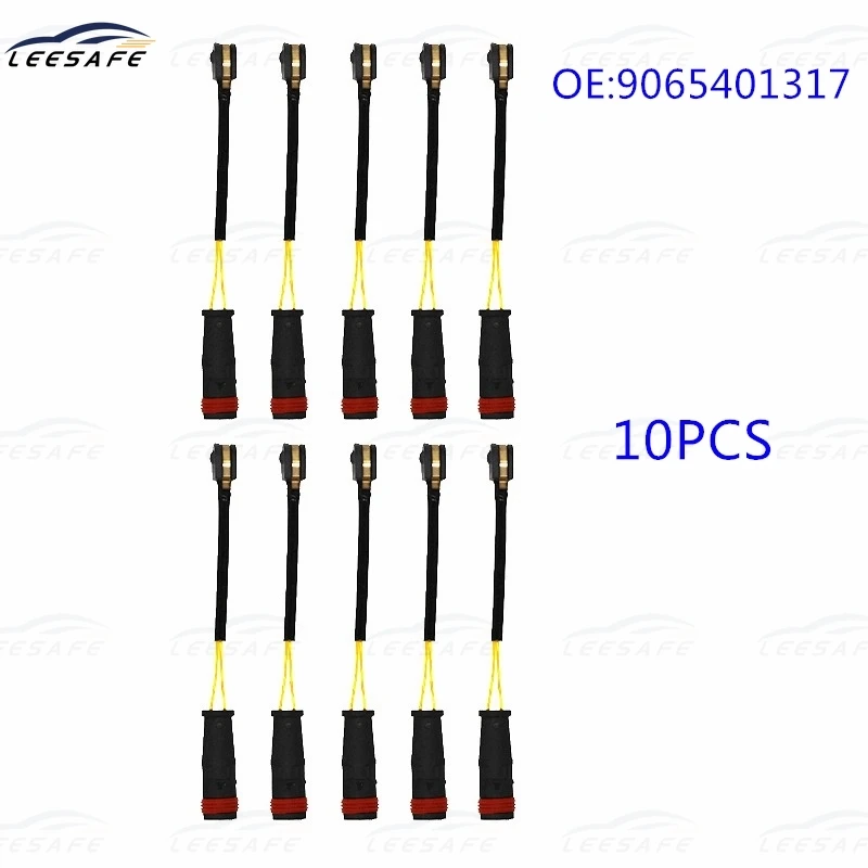 10PCS 9065401317 Rear Brake Pad Wear Sensor for MERCEDES BENZ SPRINTER 5-t Box 906 Brake Alarm Sensor OEM 9065401317 A9065401317