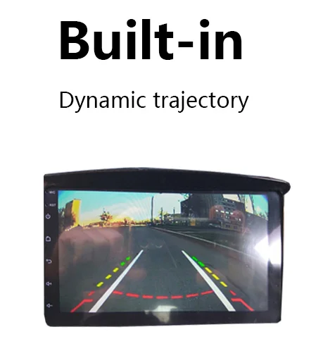 dynamic trajectory Высококачественный динамический траектории камера заднего вида для Хонда сrv 2007-2013 Odyssey 2008 2011 пригодный hatackback - Название цвета: dynamic trajectory