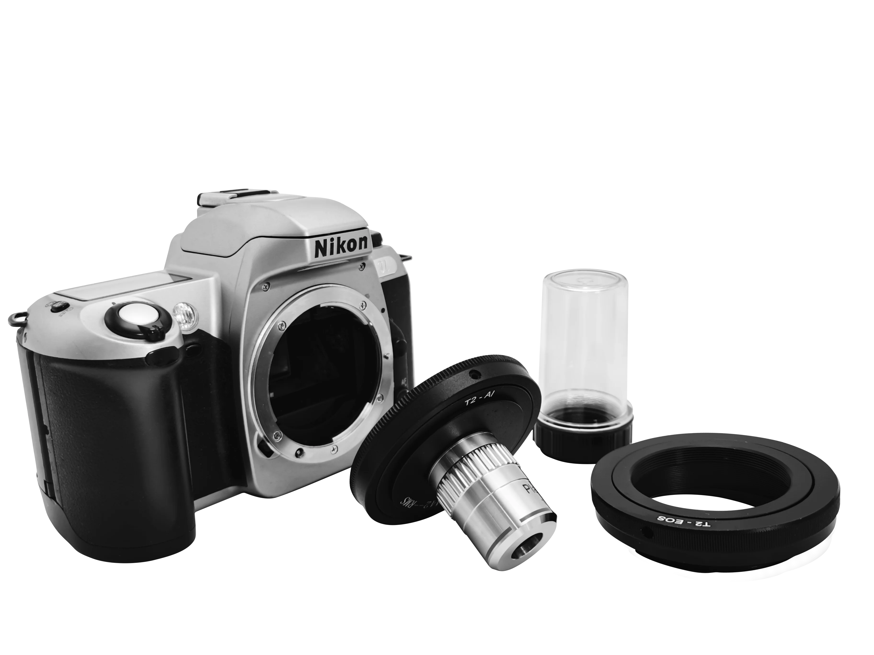 AmScope набор адаптеров Canon и Nikon камеры RMS цель макросъемки рекомендации|Детали