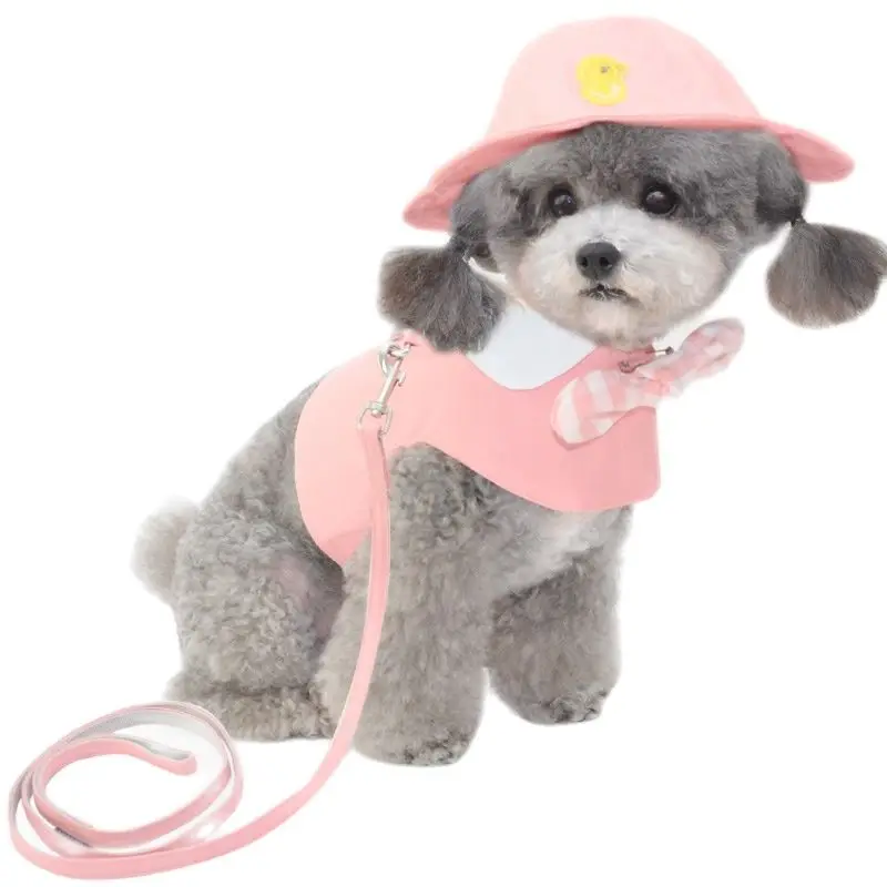 

Wholesale Dog Harness Vest Soft Breathable Dog Harness cotton Clothes Leash for Dogs Puppy Collar Cat Pet Dog Chest Strap 2021
