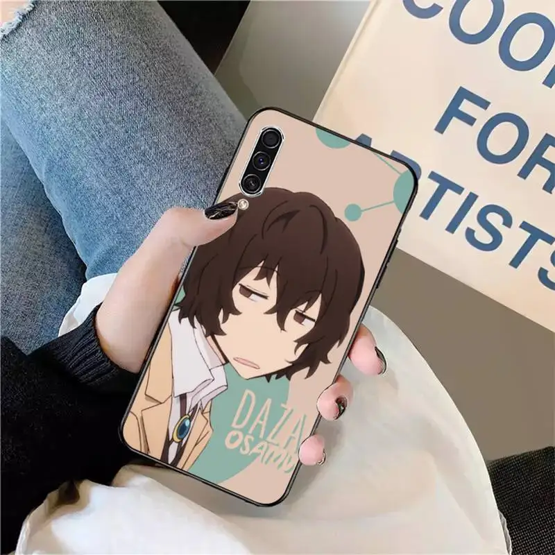 

bungou stray dogs Anime Phone Case For Samsung galaxy S 9 10 20 A 10 21 30 31 40 50 51 71 s note 20 j 4 2018 plus