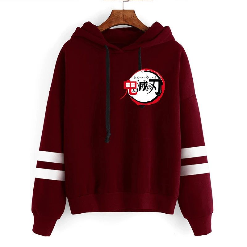 

Demon Slayer Fashion Anime Funny Cartoon Hoodies Men Oversized Kimetsu No Yaiba Demon Blame Sweatshirt Casual Graphic Hoody Male