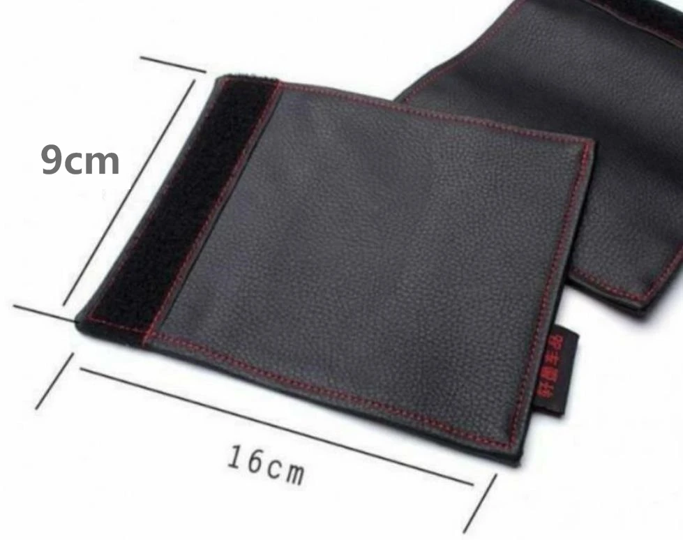 Защитный кожаный чехол для внутренней ручки двери автомобиля украшения