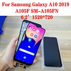 ЖК-дисплей с рамкой SM-A105FDS SM-A105FNDS A105G A105M для Samsung Galaxy A10, сенсорный дигитайзер в сборе 5,2 дюйма