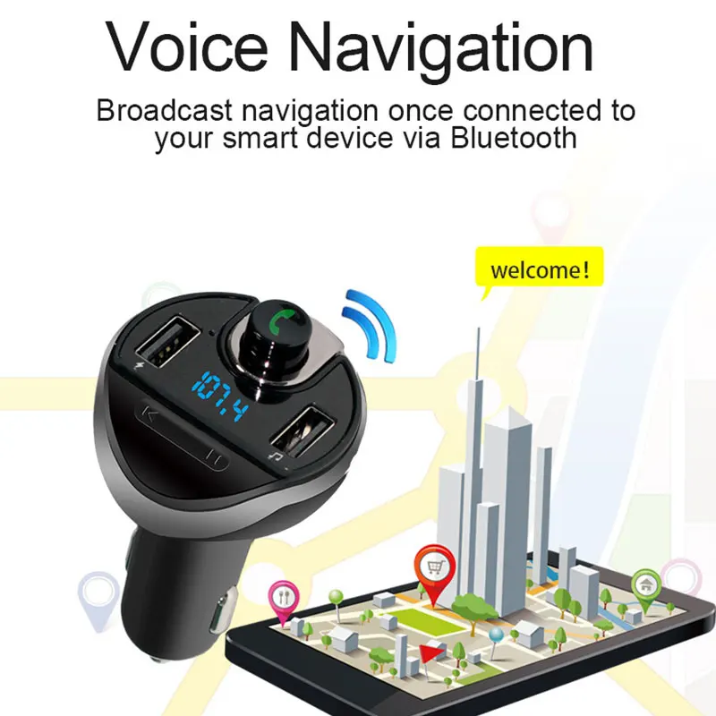 Автомобильный MP3 плеер UNCOM Bluetooth mp3 зарядное устройство USB FM передатчик гарнитура