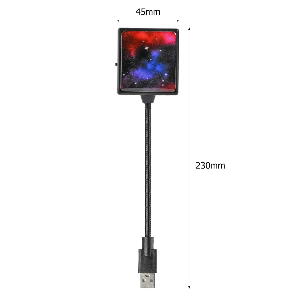 

USB Projection Laser Lights Christmas Night Lamp Bedroom Car Decoration Stage Room Atmosphere Lights Baby Sleep Romantic Lamp