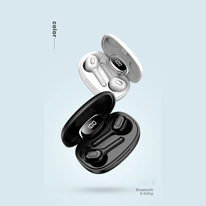 Bluetooth 5 0 мгновенный голосовой переводчик TWS наушники светодиодный дисплей 33 языков перевод в реальном