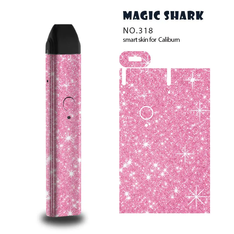 Magic Shark Rick and Mody Bling Star Sky Luxury FC чехол наклейка пленка для Uwell Caliburn 314 326|Наклейки