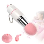 Мини-вибратор на присоске для сосков, мини-Вибрирующая Массажная палочка, набор из трех предметов для стимуляции клитора, женские секс-игрушки