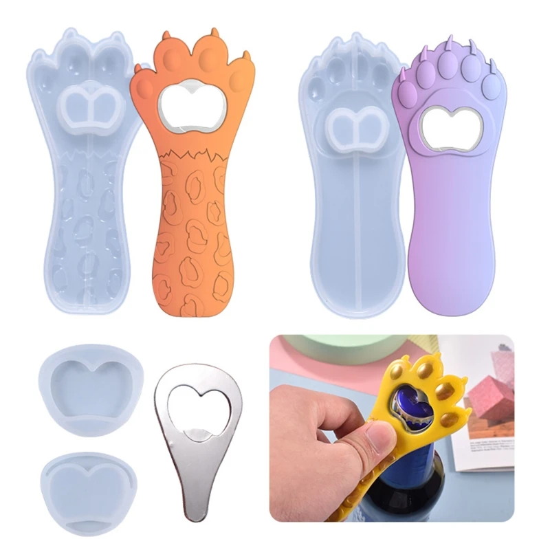 Обувь с принтом кошачий коготь открывалка для бутылок эпоксидная смола форма