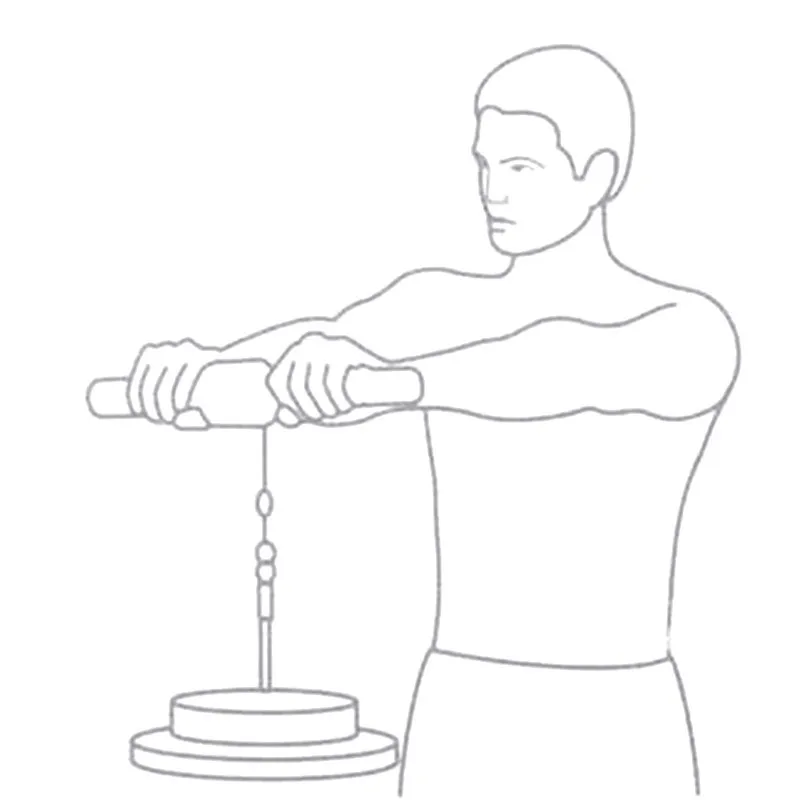 Защита для запястий роликов тренажер предплечья силовой валик рукоятка