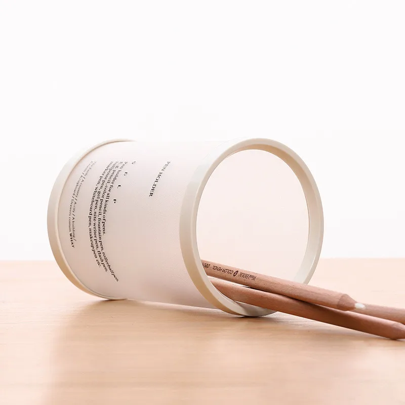 PP креативная цилиндрическая ручка баррель вставляется в Настольный Топ орнамент