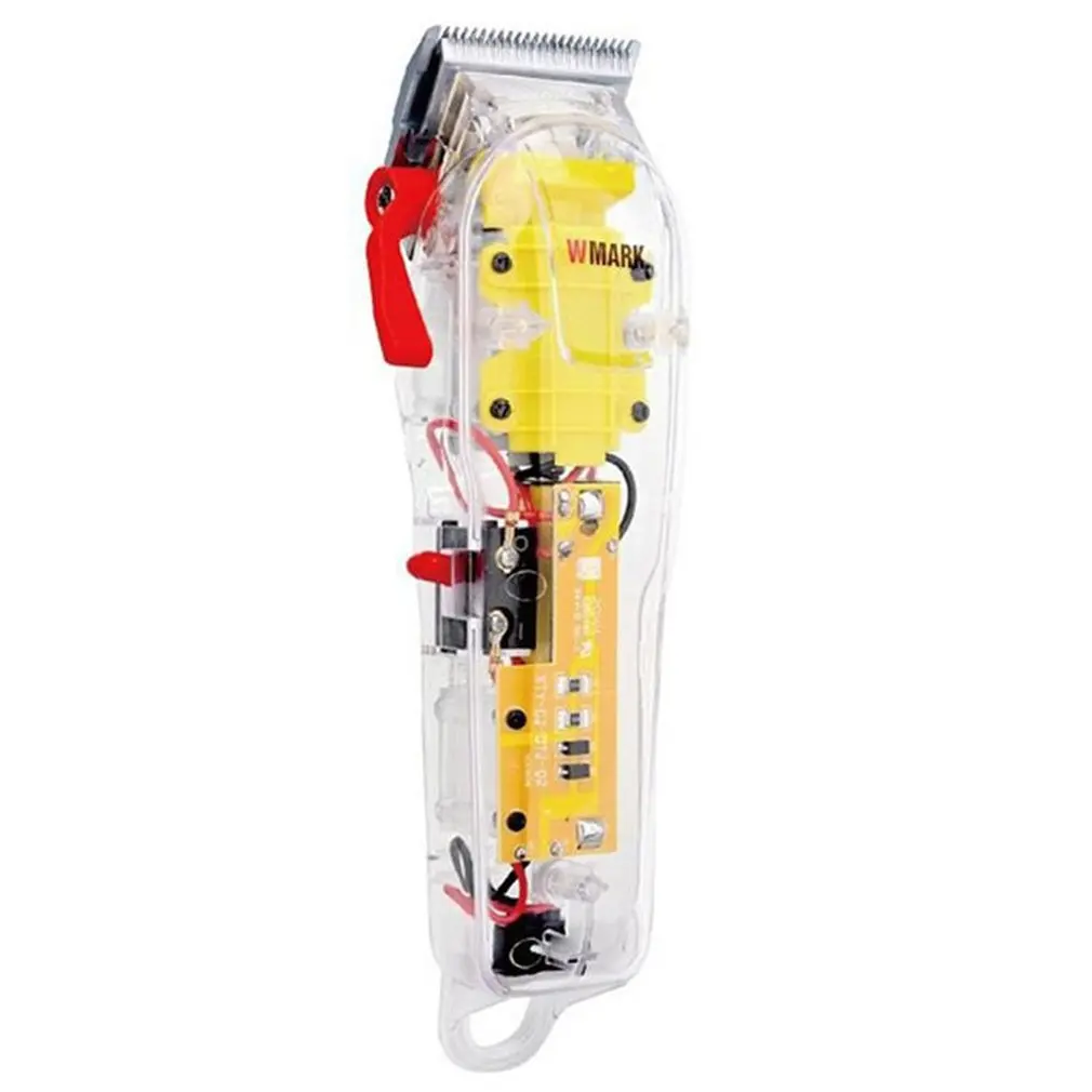 

Electric Hair Clipper Full-transparency Shell Electric Hair Clipper Professional Barber Shop Hair Engraving Shaver