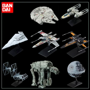 banbai star wars 9 galactic empire star destroyer x wing starfighter executor at at assembly assembling model collection toys free global shipping
