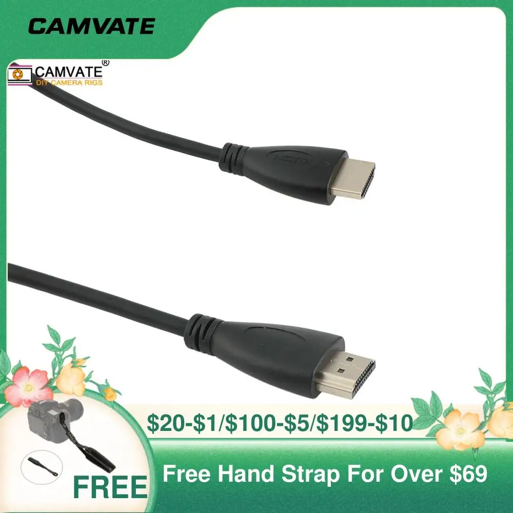 Стандартный Full HDMI (тип A) на спиральный Кабельный разъем для 720P/1080i/1080P HD (длиной от