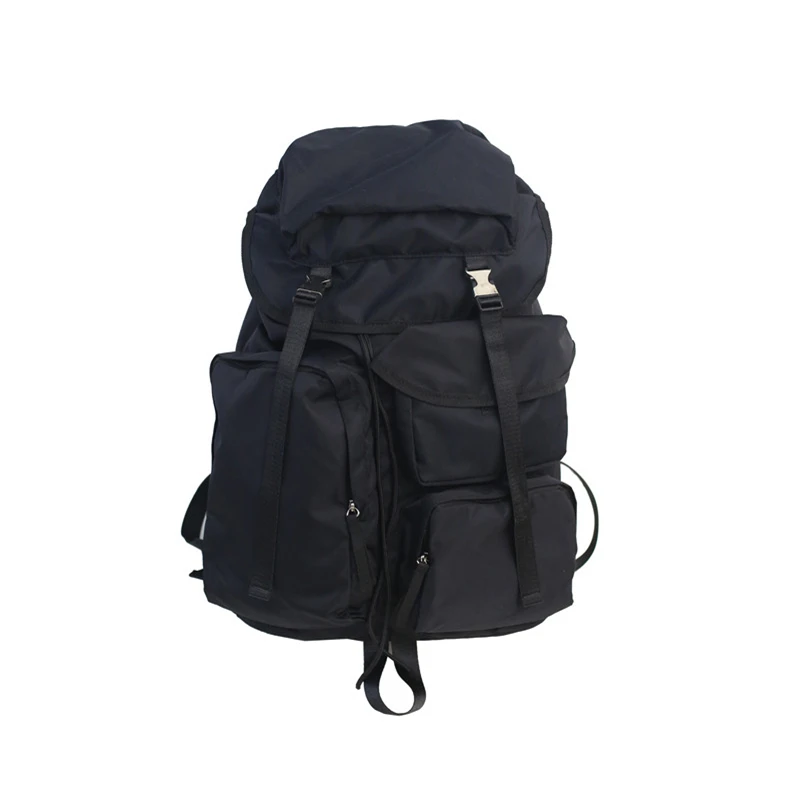 Водонепроницаемый рюкзак для мужчин и женщин черный многофункциональный