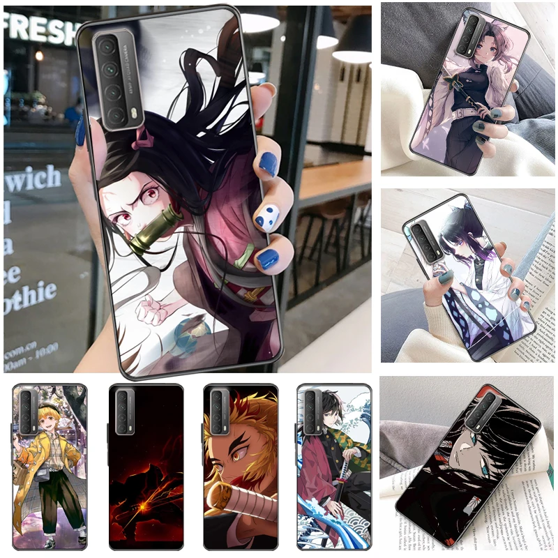 

Demon Slayer Kamado Tanjirou Kamado Nezuko Kimetsu No Yaiba Agatsuma Zenitsu Phone Case For Huawei P Smart Z 2019 2021 Funda
