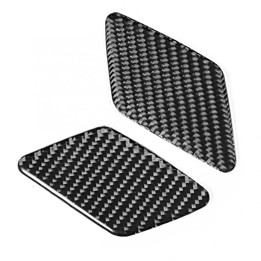 Полоски из углеродного волокна для очистки фар наклейки Audi A4 B9 2017 2018 2019 аксессуар