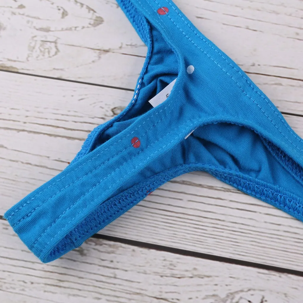 Сексуальное нижнее белье из 95% хлопка мужские трусики с низкой талией трусы