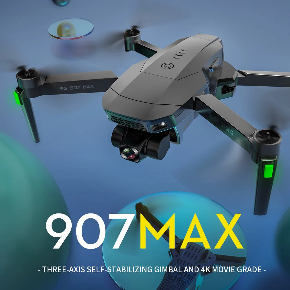 FIJ SG907 MAX 3 осевой шарнирный стабилизатор для камеры GoPro 4K Камера Дрон с бесщеточным