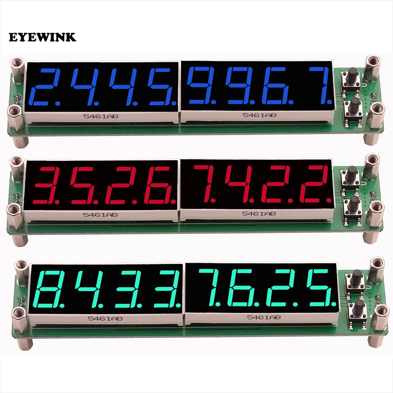 PLJ 8LED H радиочастотного сигнала счетчик частоты частотомер тестер модуль 0 1 ~ 1000