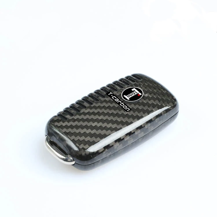 Чехол для ключей автомобиля из углеродного волокна для VW Golf Bora Jetta POLO GOLF Passat Skoda Octavia A5 Fabia SEAT Ibiza Leon защита автомобиля