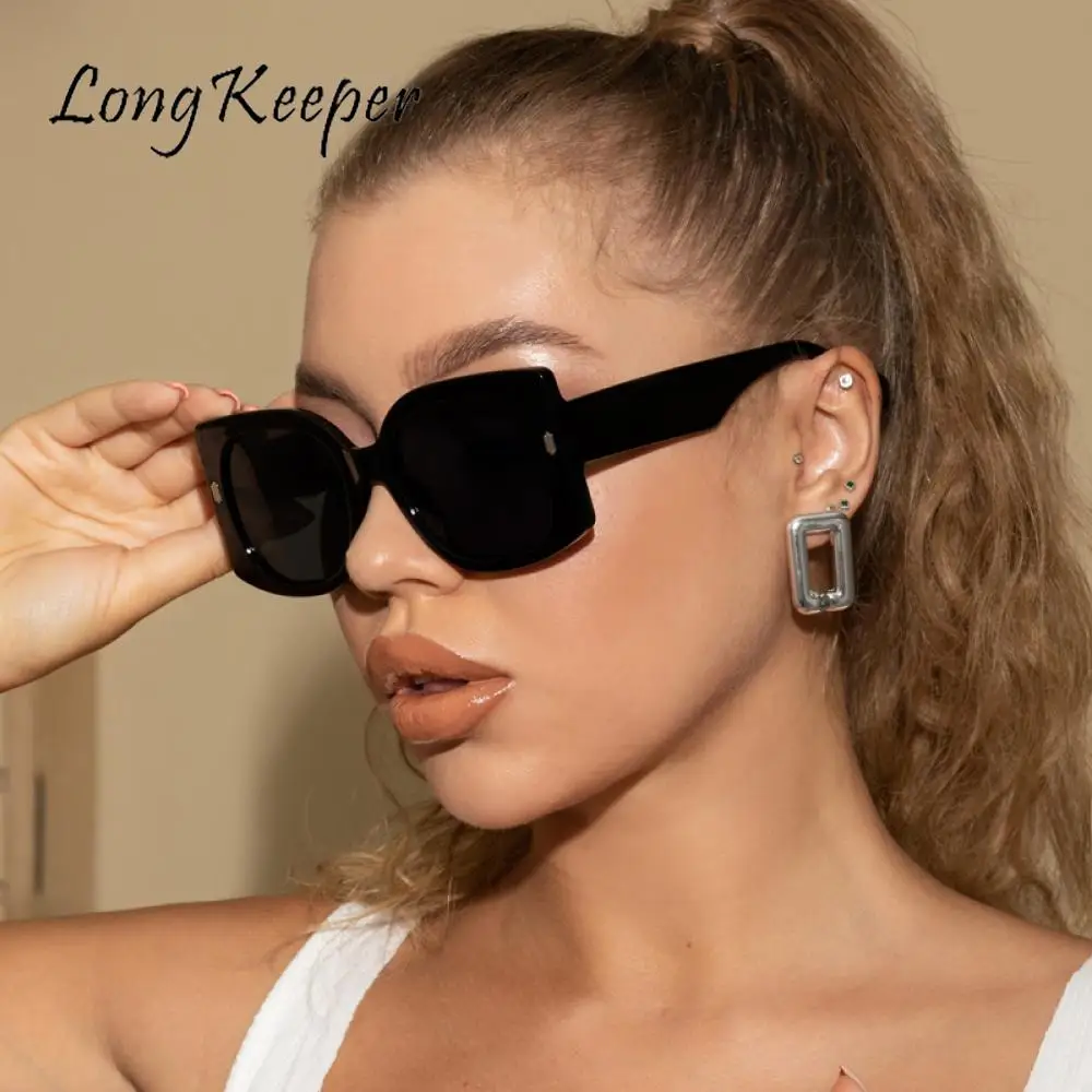 Small Rectangle Sunglasses Women Men Retro Narrow Frame Leopard Vintage Square Sun Glasses Female Punk Cat Eye Eyewear Oculos best sunglasses for big nose