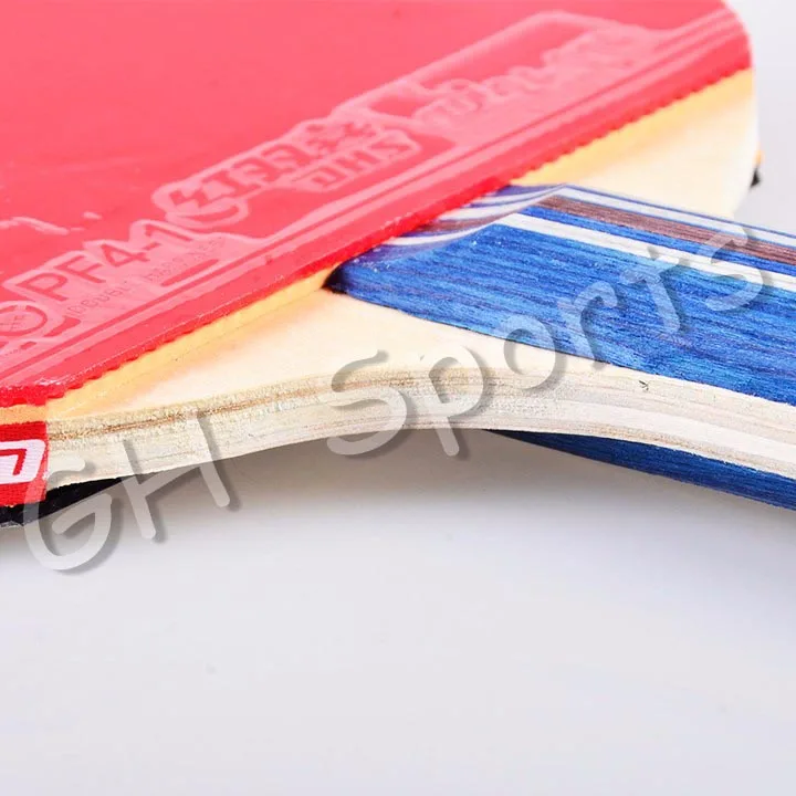 Ракетка для настольного тенниса DHS 2 звезды с резиновым покрытием|Ракетки