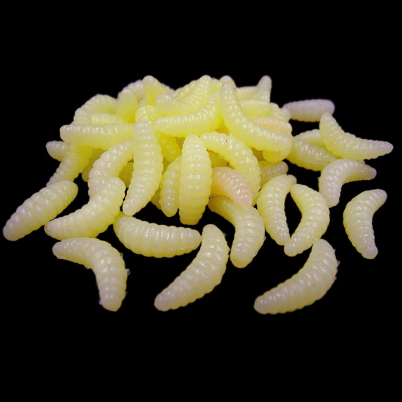 Бионические приманки для рыбной ловли хлеб ошибка желтый черви Карп прочная