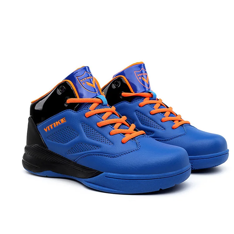 Баскетбольная обувь для мальчиков дышащие уличные кроссовки детей спортивная