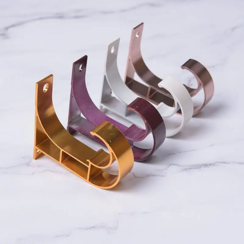 Single lever ceiling mount the top frame mounted curtain rod bracket single Rome bar fitting | Обустройство дома
