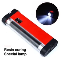 professional resin curing special lamp uv lamp curing resin glue special set tool car front windshield glass crack repair tool