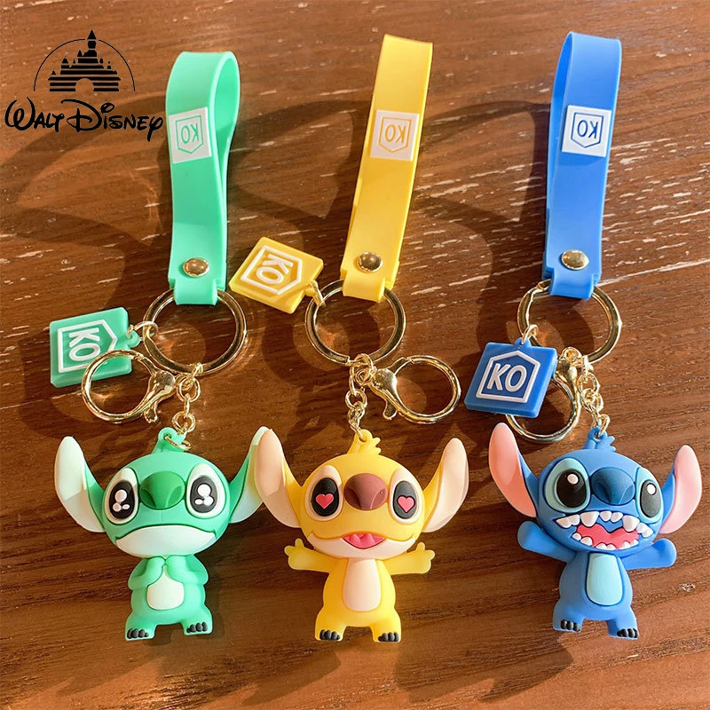 Disney с милыми изображениями мультяшных персонажей Стич брелок детской для