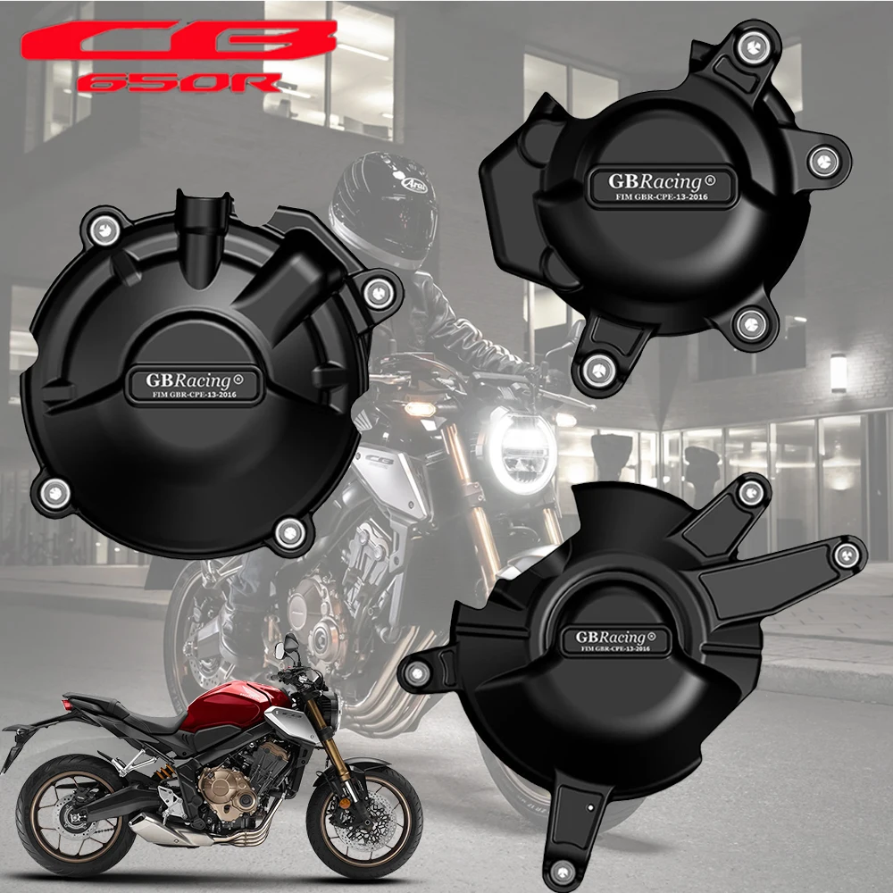 

Motorcycles Engine Cover Protection Case For case GB Racing For HONDA CBR650F CB650F CBR650R CB650R Engine Covers Protectors