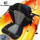 Регулируемое сиденье ELUANSHI для рыбалки, каноэ, Каяка, спинки, с подушкой, аксессуары для гребной лодки, для морских водных лыж, JH caiaca