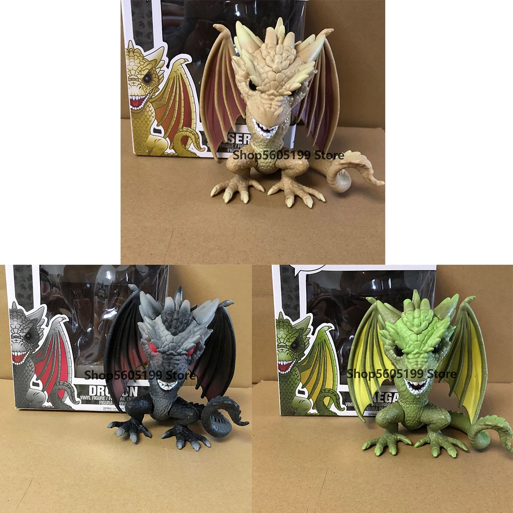 VISERION DROGON RHAEGAL ПВХ с коробкой экшн-фигурки коллекционные модели игрушки для детей |