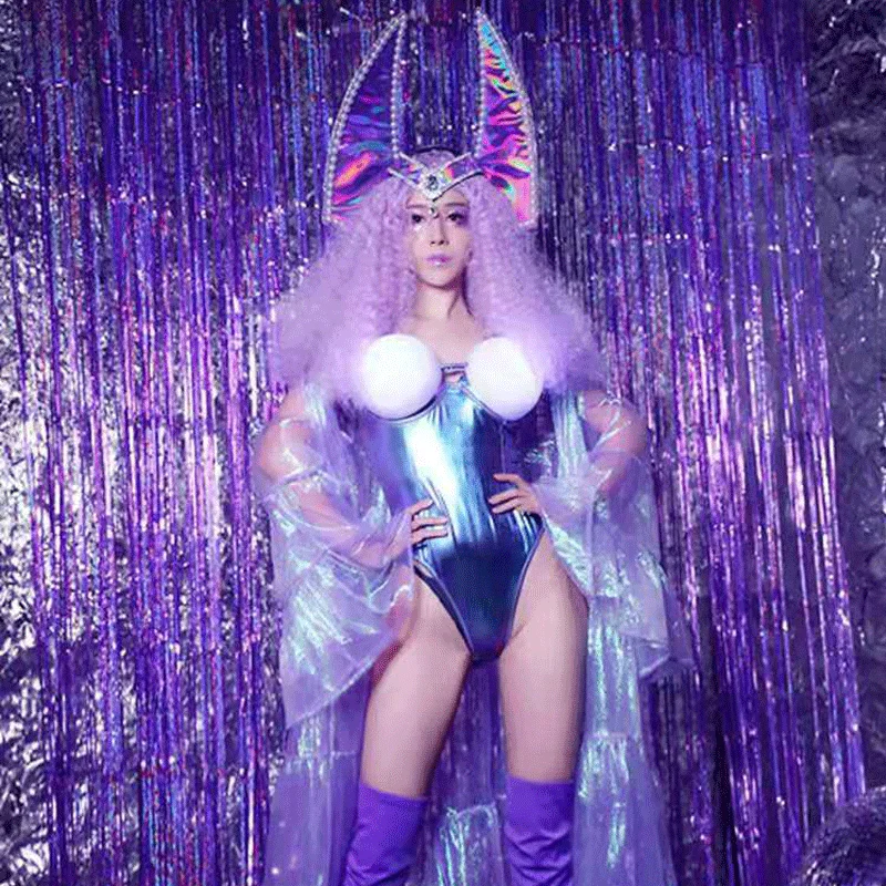Gogo танцевальный костюм сексуальная королева Roupa Feminina комбинезон для ночного