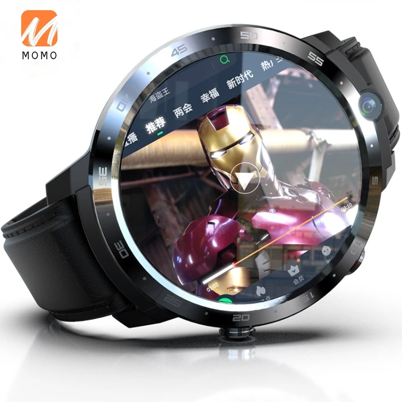 

New Smart Watch Phone 4G Card-Inserting Multi-Function Internet Access Dual Camera Black Technology Counting Bluetooth Calling