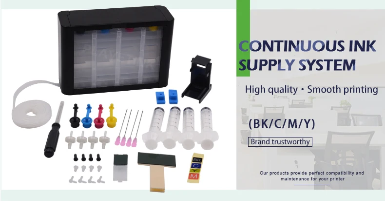 Plavetink Bluk Tank Непрерывная система подачи чернил для hp 60 XL для hp 60 для hp Deskjet C4685 C4798 C4799 D110 ENVY 100 111 принтер