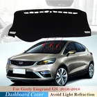 Защитная накладка на приборную панель для Geely Emgrand GS 2016  2018, аксессуары для автомобиля, коврик от солнца Dashmat 2017