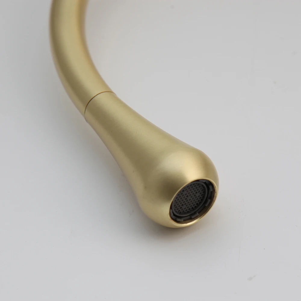 Поворотный кухонный смеситель YANKSMART латунный кран для раковины 4 цветов одна