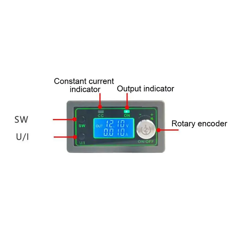 

50V 5A Step-down Adjustable Power Supply Module Constant Voltage Current U50A