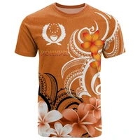 polynesian streetwear pohnpei 3d summer style mens and womens t shirt print retro loose large