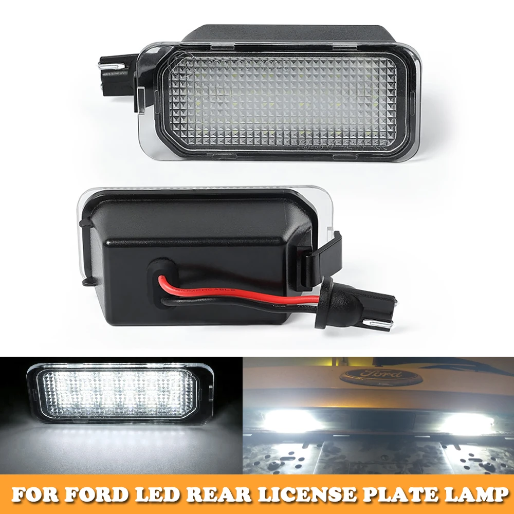 2x светодиодный лицензии Платер огни лампы НЕТ ОШИБОК белый для Ford Mondeo MK5 MK4 Kuga MK1 MK2